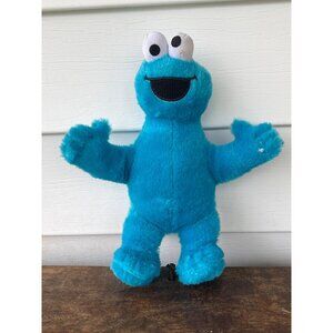 Sesame Street Cookie Monster Plush Toy 10" Blue Soft Stuffed Animal O3